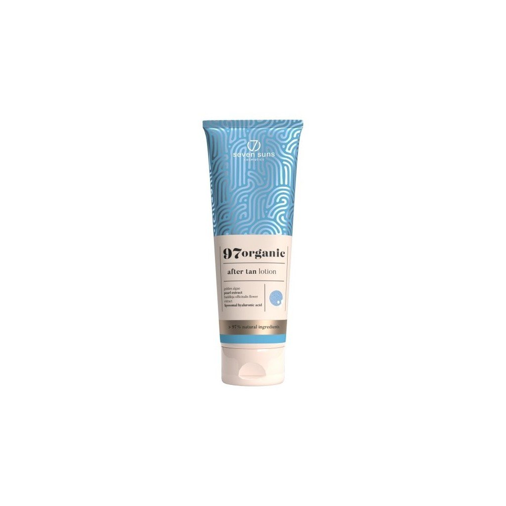 7suns Cosmetics 97organic After Tan Lotion 250ml für Solarium