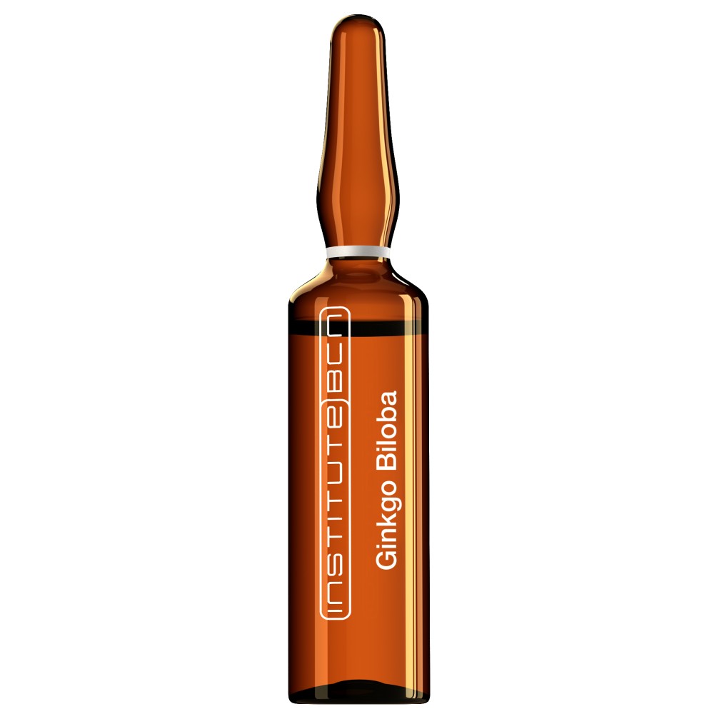Ginkgo Biloba Anticellulite 10x5ml Ampullen - Institute BCN - Wirkstoffe Mesotherapie Microneedling -Institute BCN -Mesotherapie