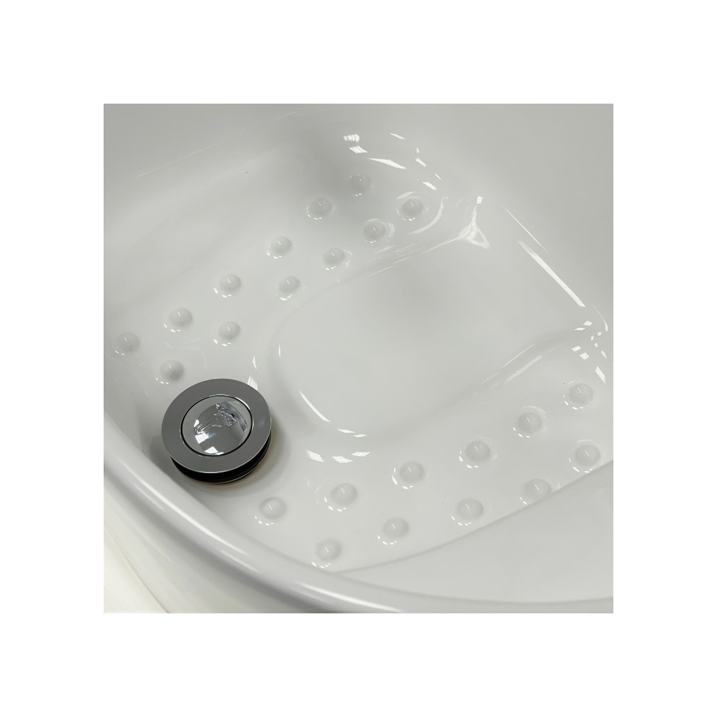 Isla pedicure spa basin, oval ceramic - NeoBeauty