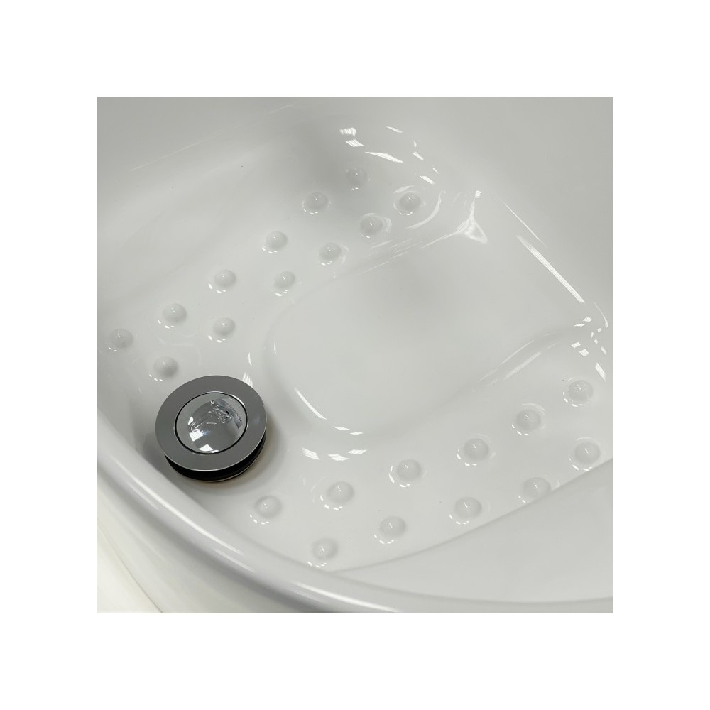 Bañera de Pedicura y SPA Isla NeoBeauty Color negro: Elegancia y Confort -NeoBeauty -Sillones Pedicura y bañeras