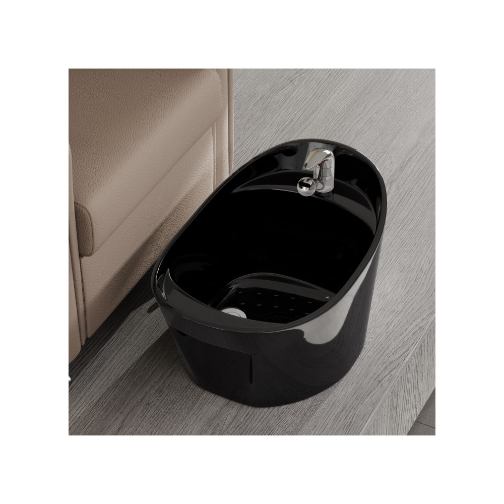 Bañera de Pedicura y SPA Isla NeoBeauty Color negro: Elegancia y Confort -NeoBeauty -Sillones Pedicura y bañeras