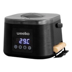 Epilspat Black kompakter Wachserhitzer 500 ml mit LED-Anzeige – Weelko
