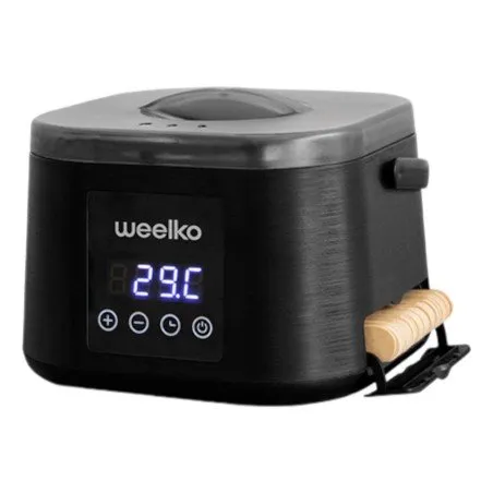 Calentador de cera compacto Epilspat Black Weelko - Pantalla digital LED