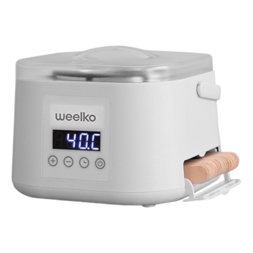 Weelko Epilspat White wax heater with digital display