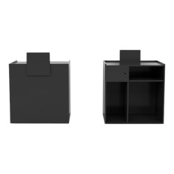 Weelko Karibu Reception Desk: High-Quality, Stylish, and Functional Furniture for Modern Salons. -Weelko -Hairdresser's Recep...