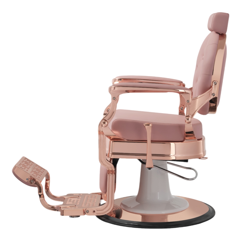 Cadeira de Barbeiro Buzz Rose Vintage Weelko
