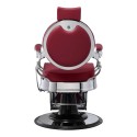 Poltrona da barbiere Buzz Silver Burdeos - Vintage - Weelko -Weelko -Poltrone da barbiere