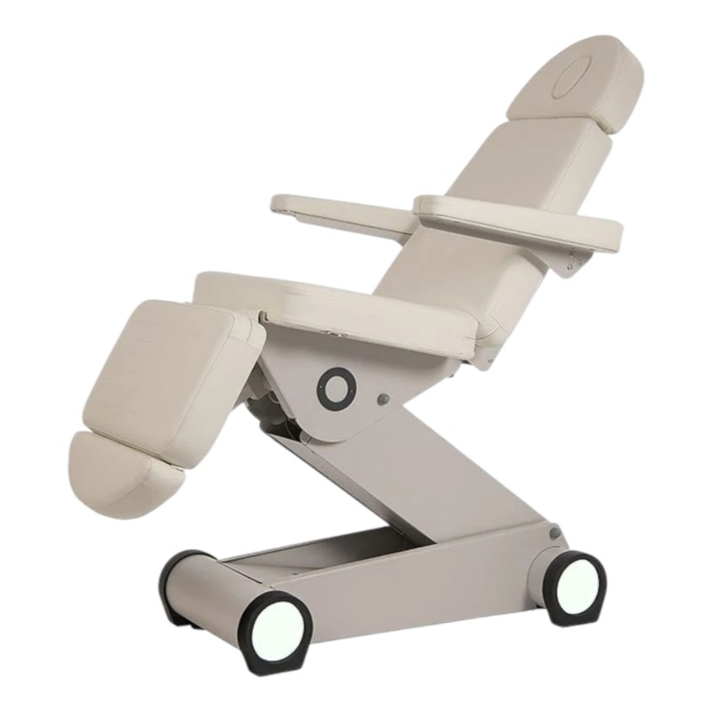 Lettino Estetico Elettrico Weelko B-Light White, Confort e Design -Weelko -Lettini e poltrone