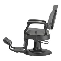 Chaise de barbier vintage Buzz Black Grey – Weelko