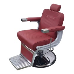 Sillón de Barbero Glory Granate Vintage - Fersan -Fersan -Sillones barbero