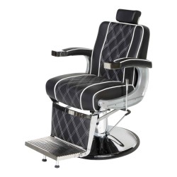 Sedia da Barbiere Tweed Vintage - Fersan -Fersan -Poltrone da barbiere