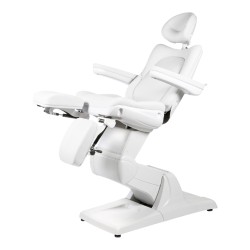 Sadira fauteuil de podologie et de pédicure électrique 3 moteurs blanc - i-Medstetic
