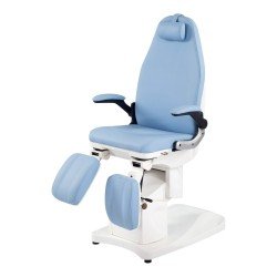Fauteuil de podologie électrique 3 moteurs Deneb bleu i-Medstetic