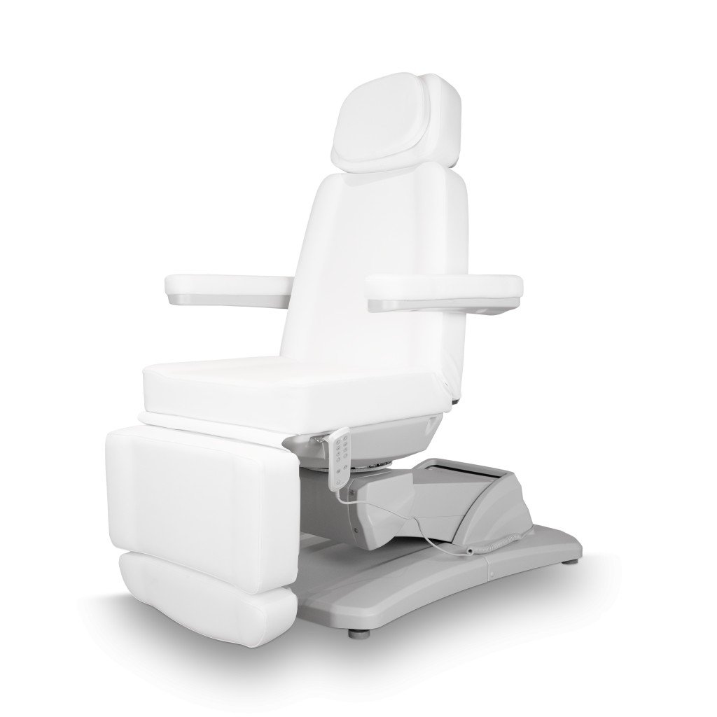 Mirplay Aries White Electric Treatment Table, 4 Motors