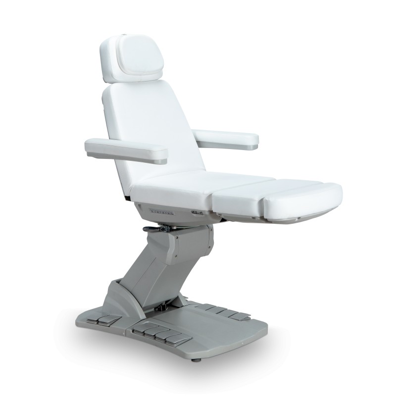 Lettino Estetico Elettrico Cygnus White 4 motori -Mirplay -Lettini e poltrone