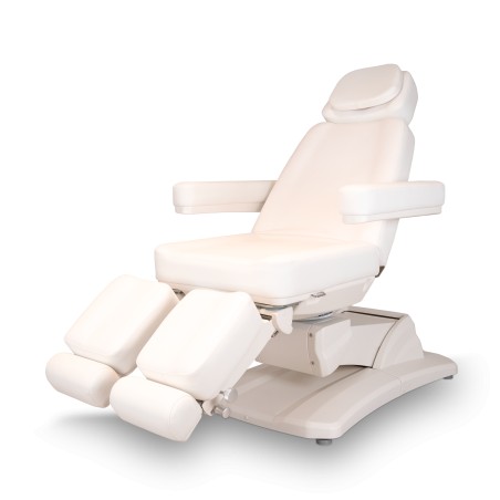 Taurus Cream cadeira de podologia e pedicure elétrica com 3 motores Mirplay