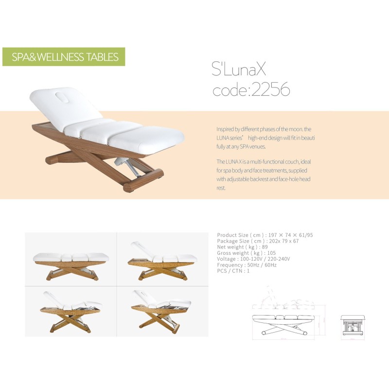 Table de Spa Électrique Weelko Cyx pour esthétique et bien-être