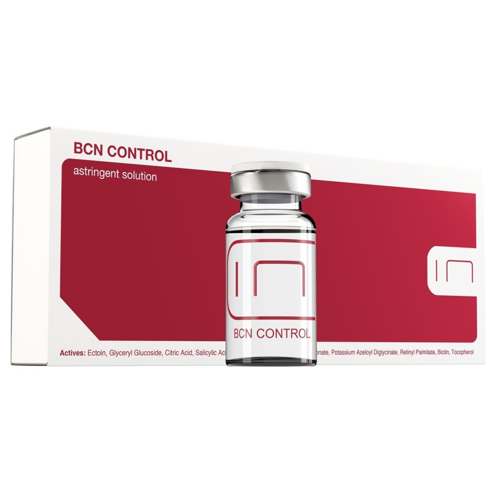 BCN Control - Astringent Cocktail 5x5ml Vials - Institute BCN - Active ingredients mesotherapy microneedling -Institute BCN -...