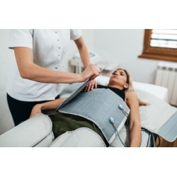 Pressothérapie 3 en 1 portable avec électrostimulation (EMS) et sauna infrarouge - i-Medstetic