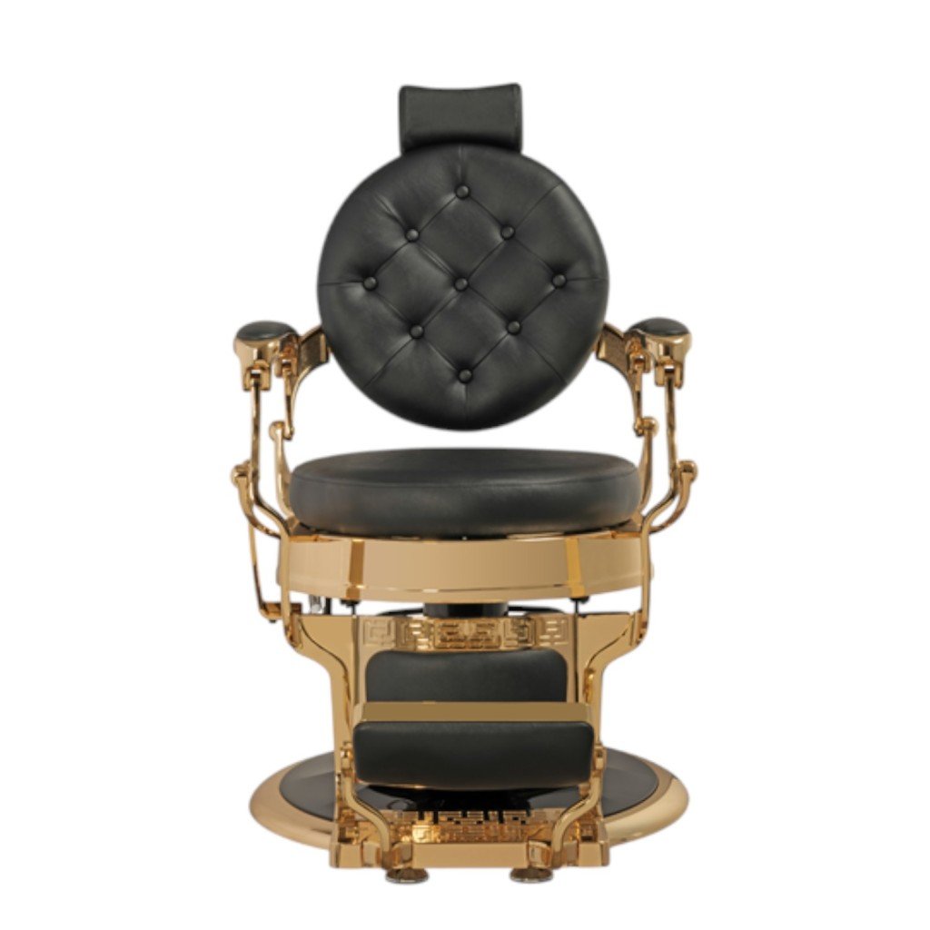 Fauteuil de barbier Larry Gold Mudi