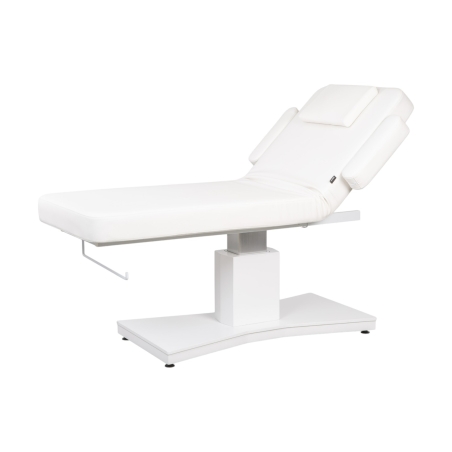 Camilla eléctrica GOID base de madera con 1 motor y altura regulable - Weelko