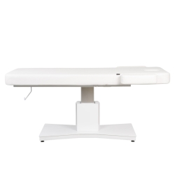 Camilla eléctrica GOID base de madera con 1 motor y altura regulable - Weelko