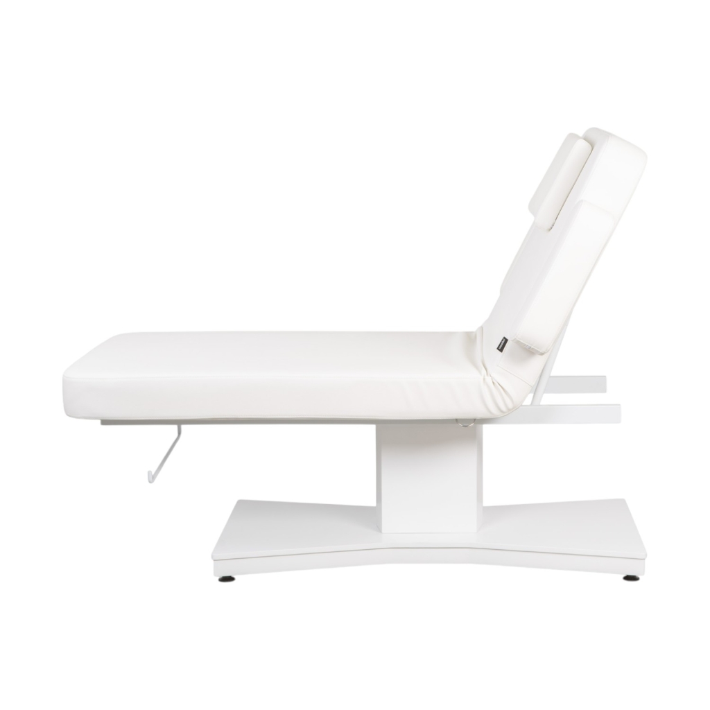 Camilla eléctrica GOID base de madera con 1 motor y altura regulable - Weelko