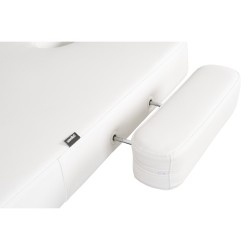 Table de massage électrique GOID à 1 moteur, base en bois - Weelko