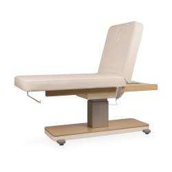 Mirplay Orion Electric Treatment Table with Wooden Base