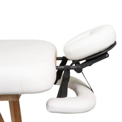 Marquesa de massagem fixa em madeira maciça Roots com colchão 11 cm | Weelko