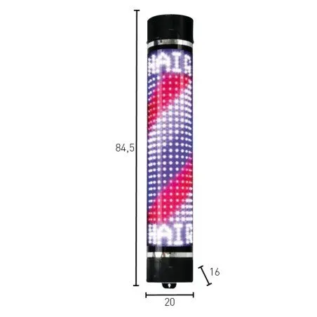 Barber Pole LED digital