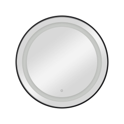 Specchio da toeletta LED BREE Black