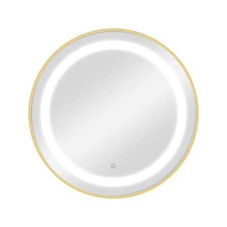 Specchio da toeletta LED BREE Gold