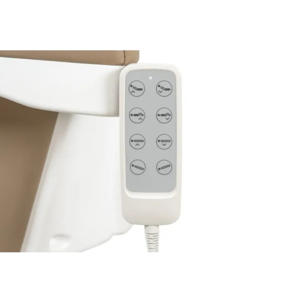 Weelko RICLE Beige Electric Treatment Table with 4 Motors