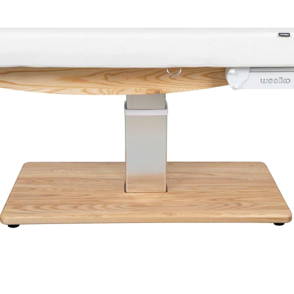 Weelko Condra Smart table de spa électrique 3 moteurs avec chauffage intégré et base en bois