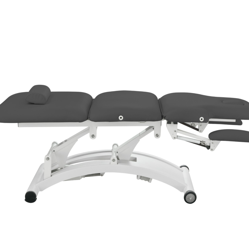 Weelko Sphen Black Electric Treatment Table with 3 Motors