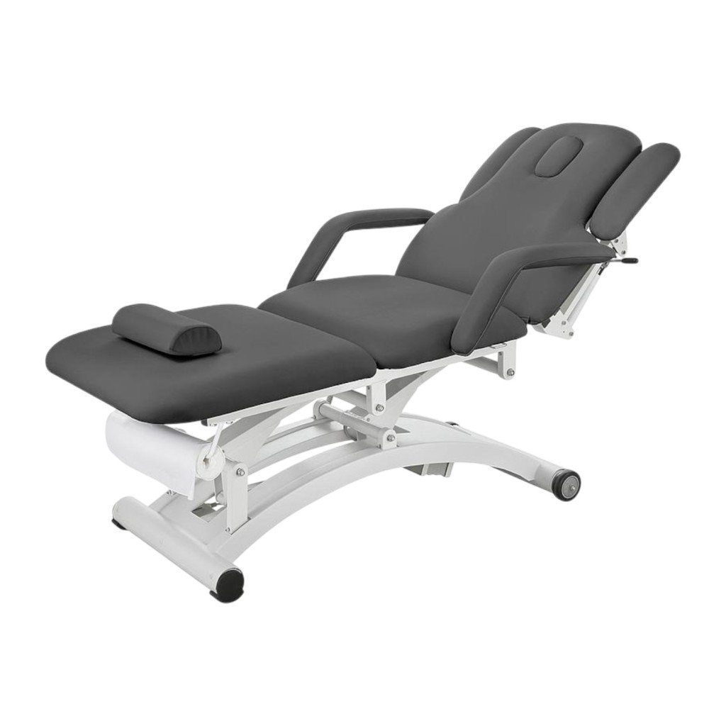Weelko Sphen Black Electric Treatment Table with 3 Motors