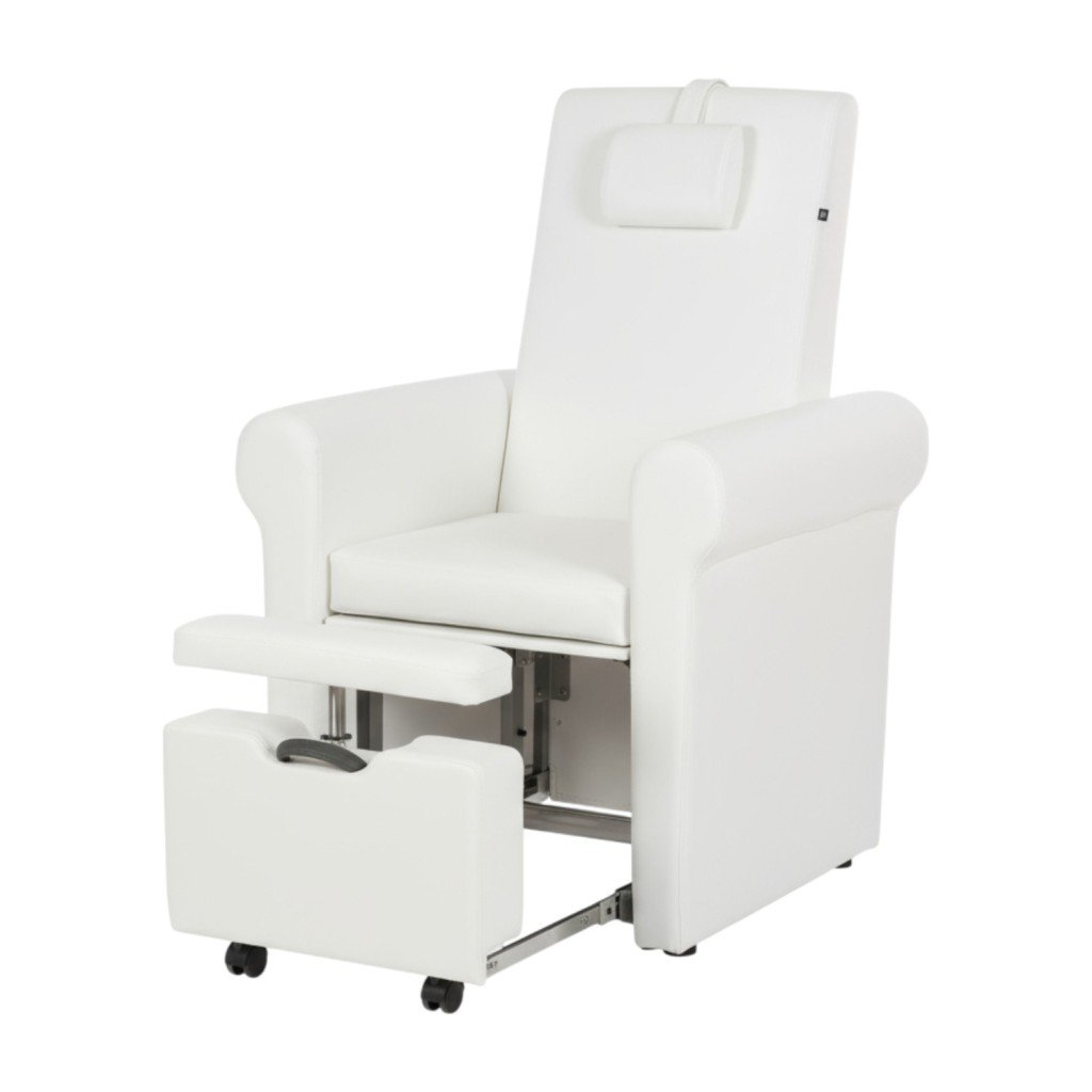 Lumina Sillón de Pedicura SPA Multifuncional Blanco - Weelko