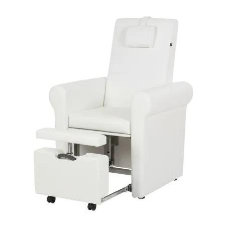 Lumina Sillón de Pedicura SPA Multifuncional Blanco - Weelko