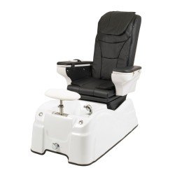 Fauteuil de pédicure Caln Black avec hydromassage, shiatsu et 2 moteurs — Weelko