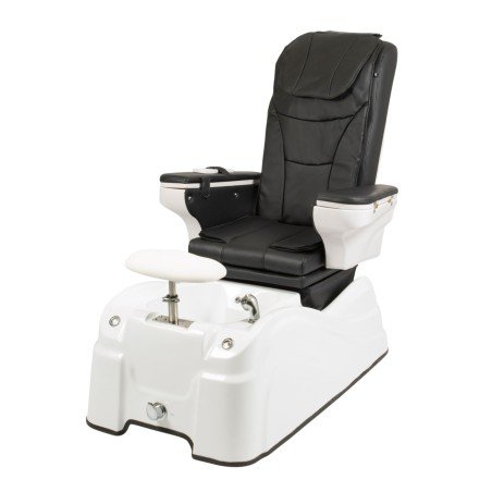 Fauteuil de pédicure Caln Black avec hydromassage, shiatsu et 2 moteurs — Weelko