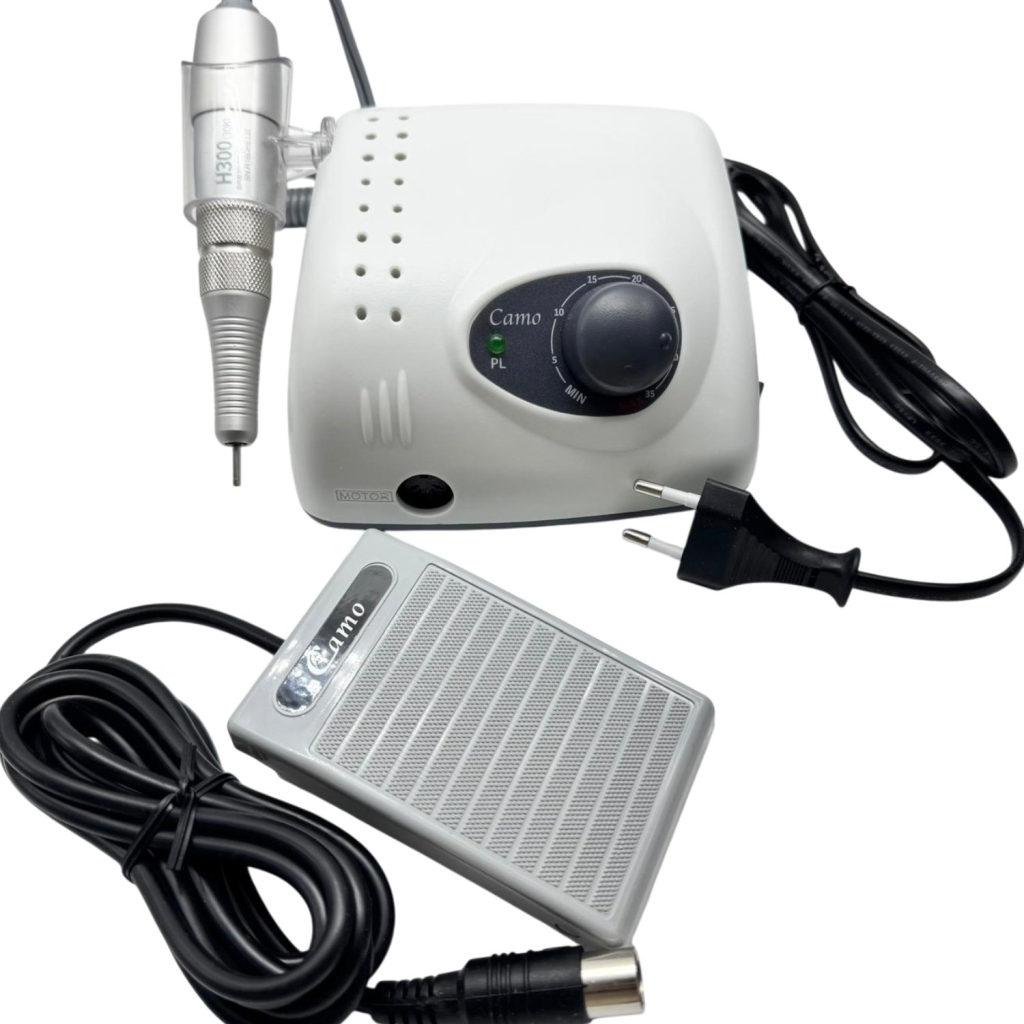 Micromotor Camo 35000 rpm 50W profesional para manicura y pedicura