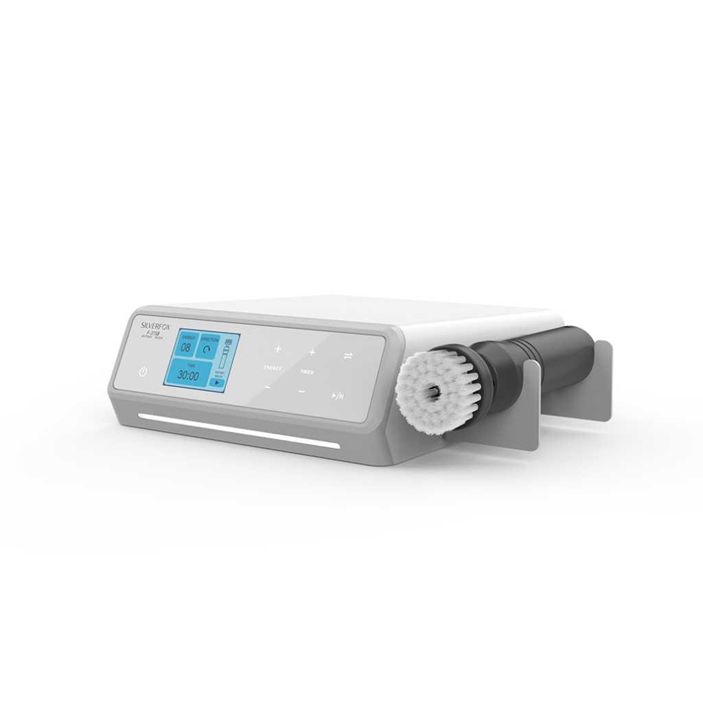 Thor Brush SilverFox — Appareil de microdermabrasion rotatif 4 têtes interchangeables