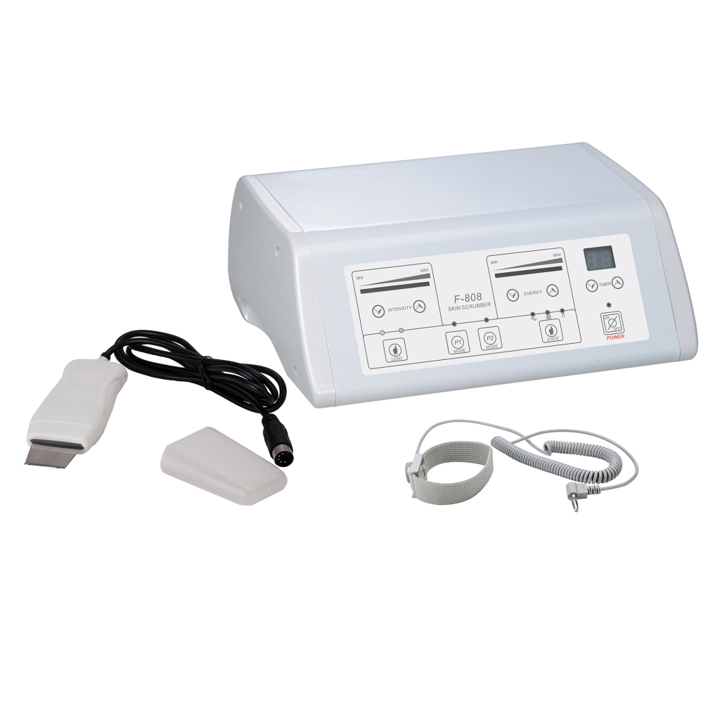 THAU EXFO ultrasonic skin scrubber with galvanic function - SilverFox