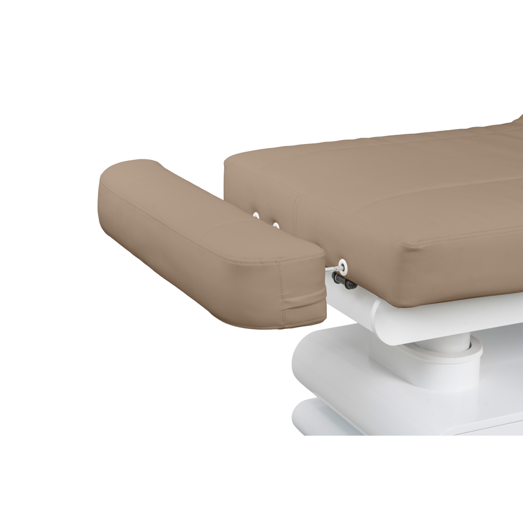Weelko Spa POST — Marquesa elétrica de massagem com aquecimento, 4 motores e LED, bege