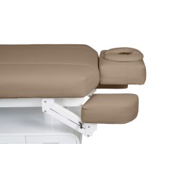 Weelko Spa POST — Marquesa elétrica de massagem com aquecimento, 4 motores e LED, bege