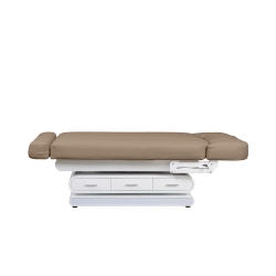 Weelko Spa POST — Marquesa elétrica de massagem com aquecimento, 4 motores e LED, bege