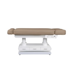 Weelko Spa POST — Marquesa elétrica de massagem com aquecimento, 4 motores e LED, bege