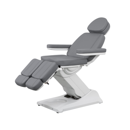 Weelko Solstice fauteuil de podologie et de pédicure électrique 3 moteurs gris