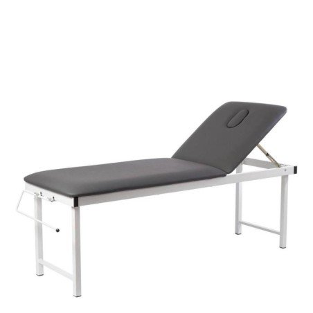FIX physiotherapy & massage fixed couch anthracite grey (white base)